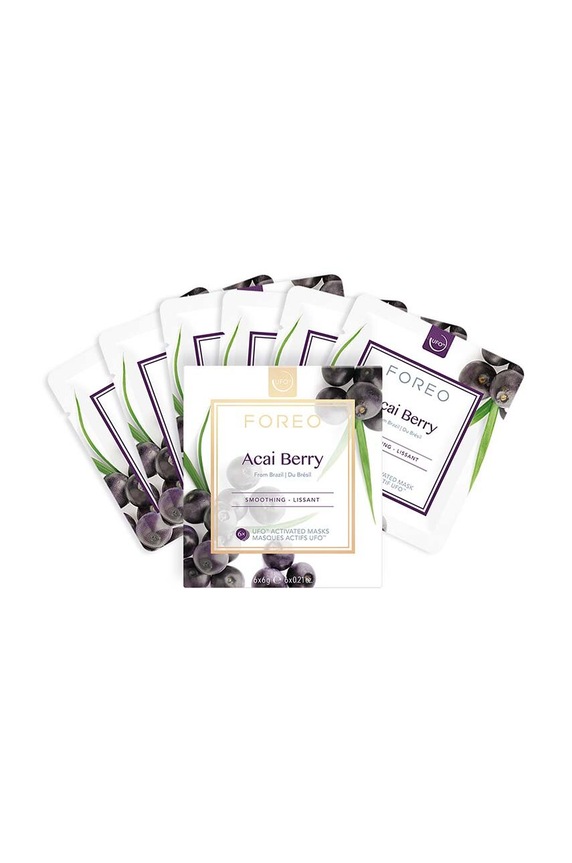 Vyhlazovací maska aktivovaná UFO FOREO Acai Berry vícebarevná F9403