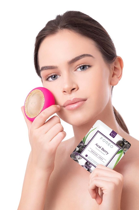Home SPA Vyhlazovací maska aktivovaná UFO FOREO Acai Berry F9403 vícebarevná