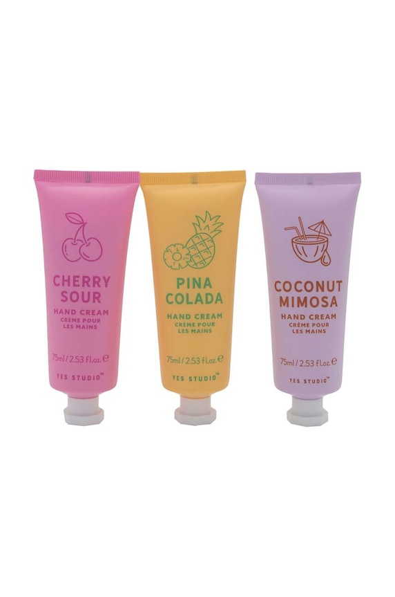 Yes Studio set creme per mani Fruity Cocktail Hands 3 x 75 ml pacco da 3 multicolore YS0056AST
