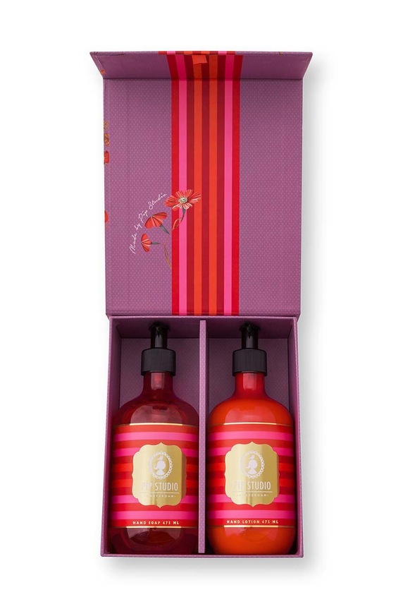 Set: sapun za ruke i krema Pip Studio Giftset Tea Leaves 2-pack 51.599.100 roza AA00