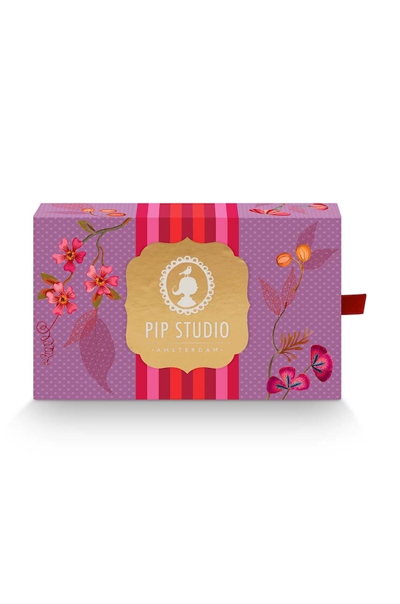Home SPA Pip Studio zestaw mini kosmetyków Travelset Tea Leaves 4-pack 51.599.101 różowy