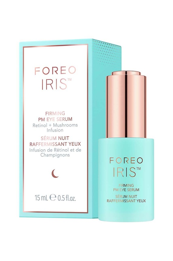 Učvršćujući serum za područje oko očiju s retinolom za noć FOREO IRIS™ Firming PM Eye Serum,15 ml šarena F0927