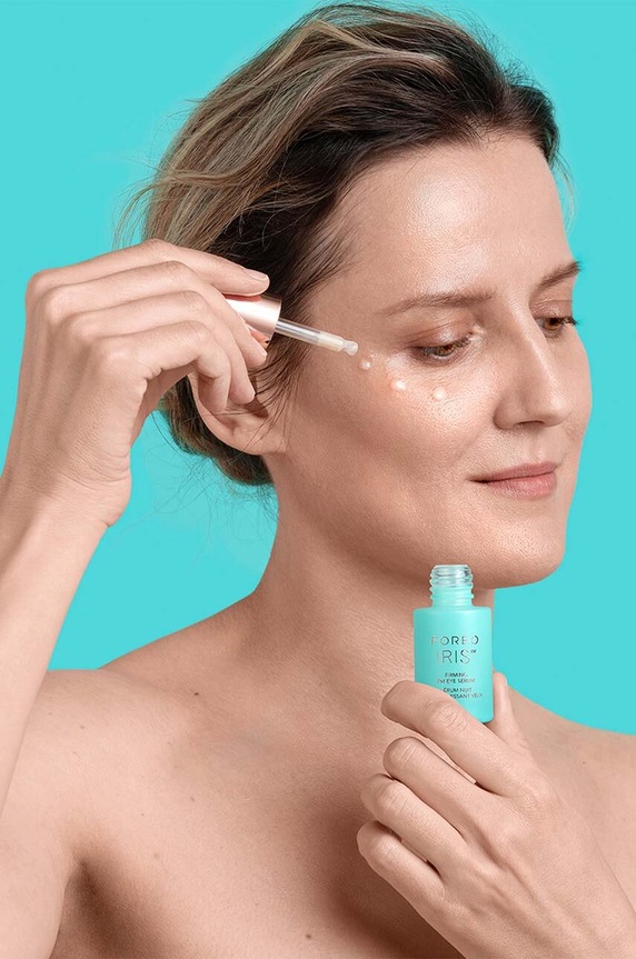 Učvršćujući serum za područje oko očiju s retinolom za noć FOREO IRIS™ Firming PM Eye Serum,15 ml F0927 šarena