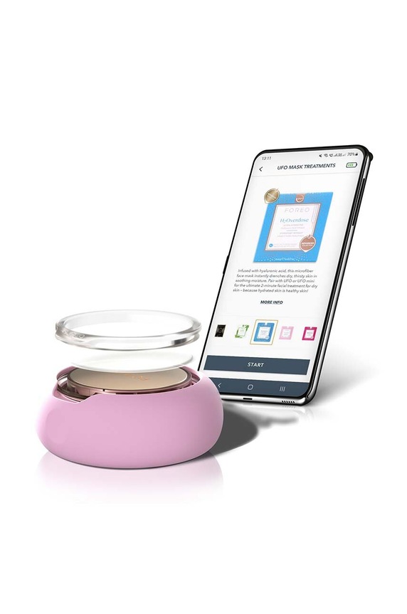 Home SPA FOREO maschera attivata ufo ultra-idratante UFO Masks H2Overdose 2.0 pacco da 6 F1061 blu