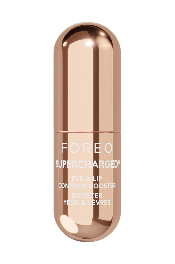 Ορός για πλούσια χείλη και λαμπερά μάτια FOREO SUPERCHARGED™ Eye & Lip Contour Booster ροζ F1788