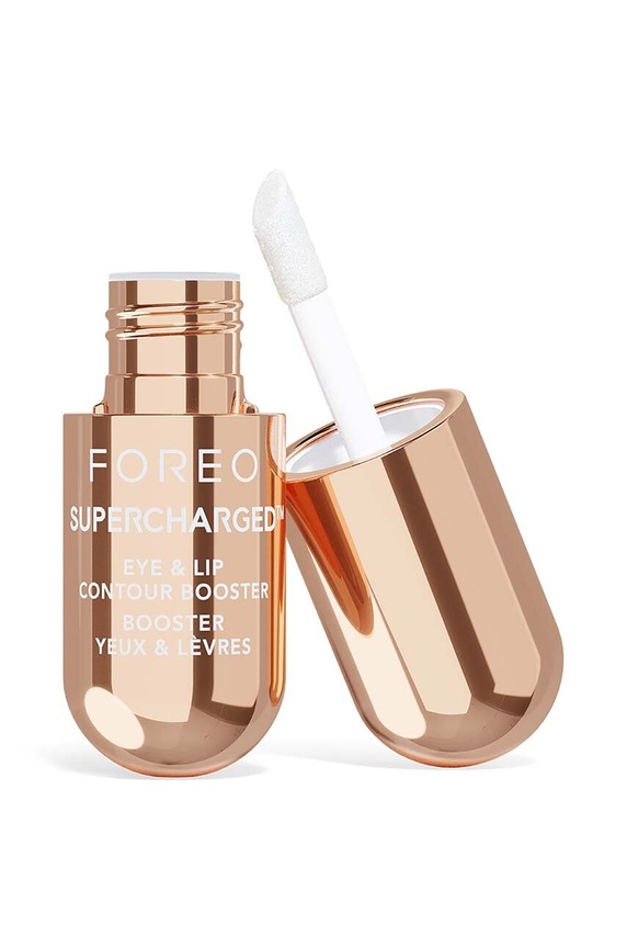 Ορός για πλούσια χείλη και λαμπερά μάτια FOREO SUPERCHARGED™ Eye & Lip Contour Booster F1788 ροζ AA00