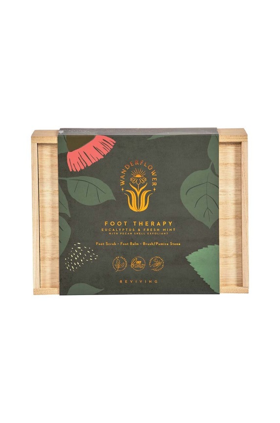 Sada pro péči o nohy Wanderflower Foot Therapy Set Eucalyptus&Fresh Mint WFL023 vícebarevná AA00