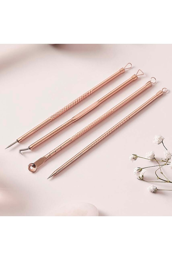 Home SPA Sada pro odstranění černých teček Zoë Ayla Pimple Popper Kit 4-pack BH.REMO.4.RG vícebarevná