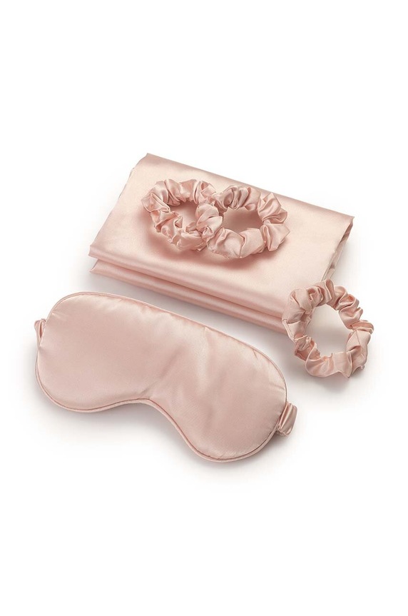 Σετ αξεσουάρ ύπνου Zoë Ayla Silky Sleep Set in Pink 5-pack ροζ N.SILKY.SET.PI