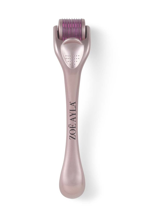 Mikrojehličkový dermaroller Zoë Ayla Micro-Needling Derma Roller růžová MICRO.ROLL