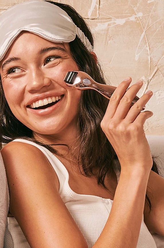 Set dermarollera s mikroiglicama Zoë Ayla Microneedle set 3-pack roza RT229.MCNEE