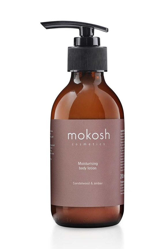 Mokosh nawilżający lotion do ciała Drzewo Sandałowe & Bursztyn 200 ml różowy 5902729034876