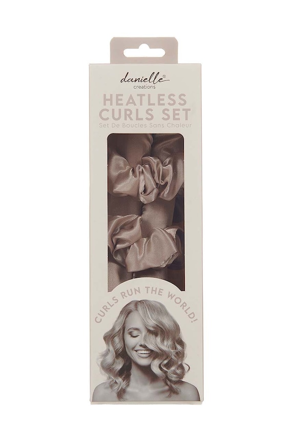 Traka za uvijanje kose Danielle Beauty Heatless Curls Set šarena DC0168GR