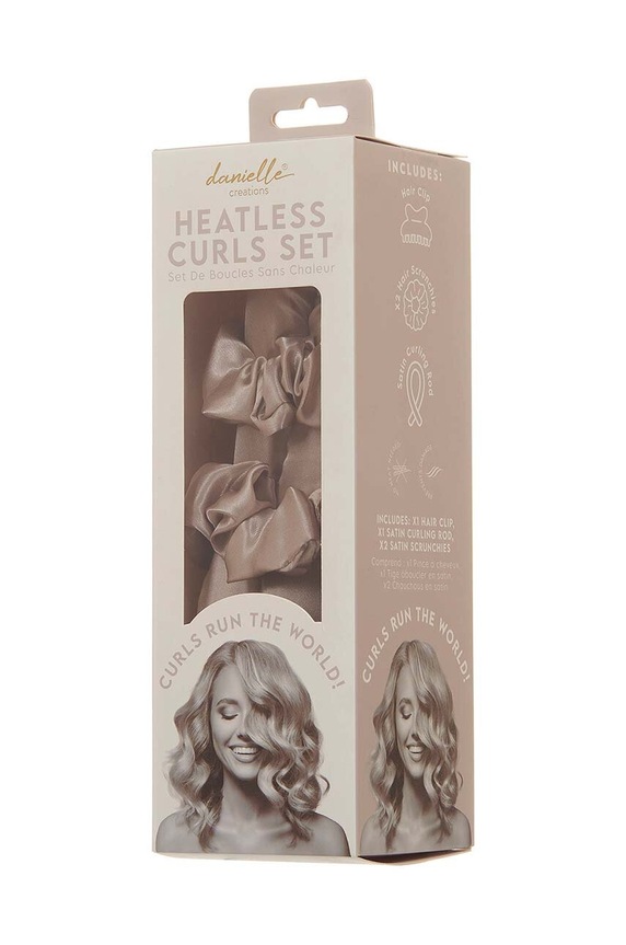 Traka za uvijanje kose Danielle Beauty Heatless Curls Set DC0168GR šarena AA00