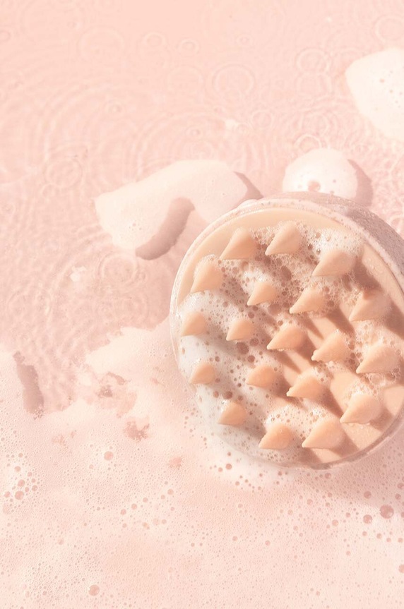 Home SPA Masážna pomôcka na pokožku hlavy Zoë Ayla Scalp Massager RT616.WTFB1 ružová