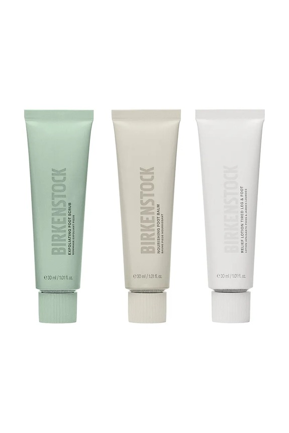 Комплект за грижа за стъпалата Birkenstock 3-Step Foot Care Kit 3 x 30 ml (3 броя) бежов 1030399