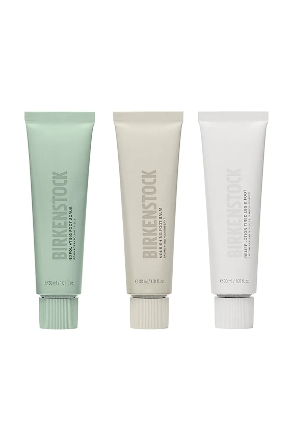 Комплект за грижа за стъпалата Birkenstock 3-Step Foot Care Kit 3 x 30 ml (3 броя) бежов 1030399
