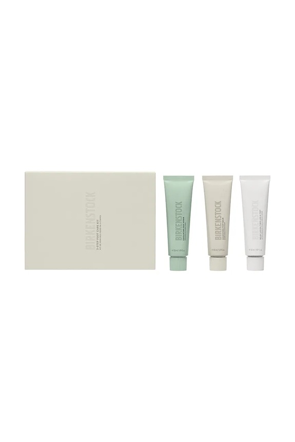 Комплект за грижа за стъпалата Birkenstock 3-Step Foot Care Kit 3 x 30 ml (3 броя) 1030399 бежов AA00