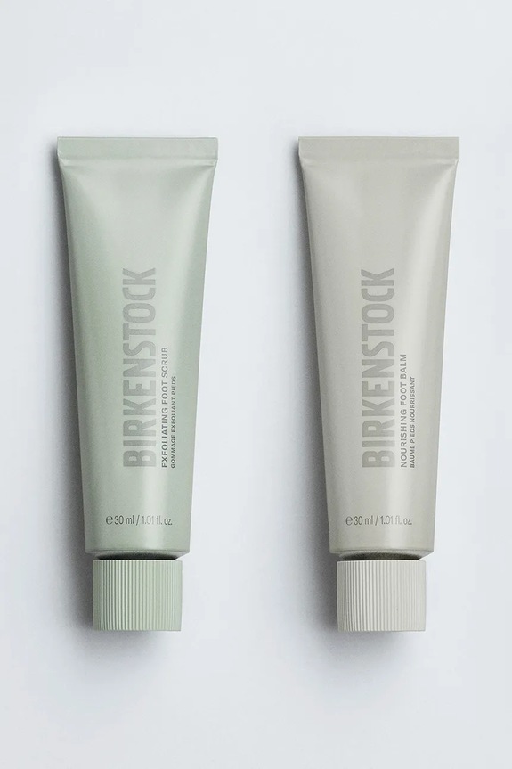 Home SPA Obnavljajući piling i hranjivi balzam za stopala Birkenstock Foot Care Essentials 2 x 30 ml 1030522 bež