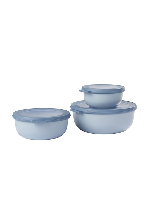 Mepal zestaw misek wielofunkcyjnych Cirqula 0,35/0,75/1,25L (3-pack) niebieski 106230015700