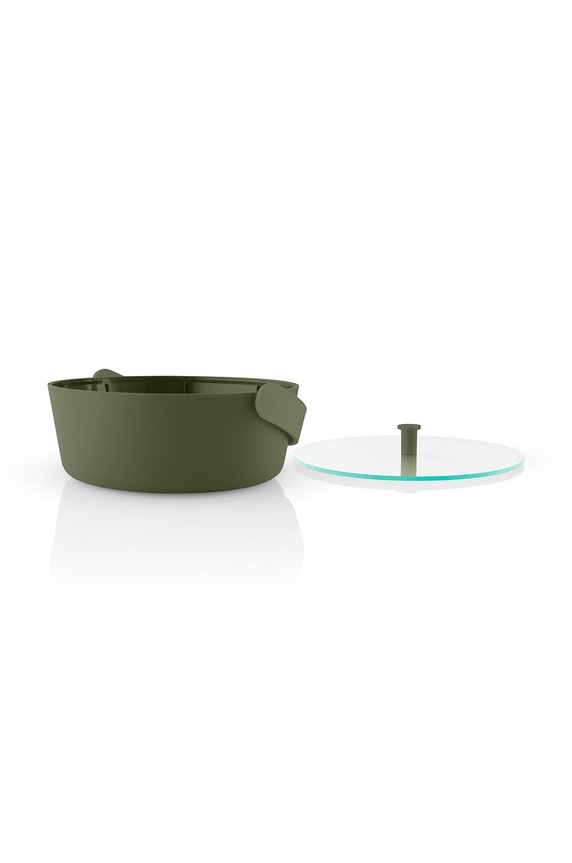 Eva Solo vas pentru gătirea legumelor într-un cuptor cu microunde 531413 verde