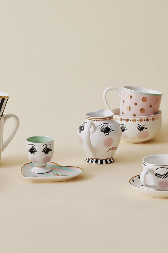 Miss Etoile tárolóedény JA087 fehér AA00