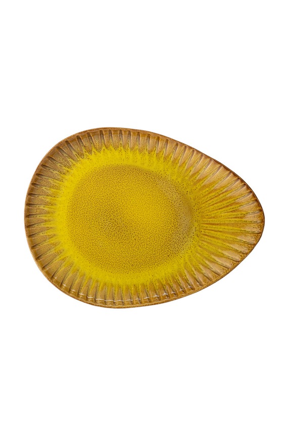 Bloomingville talerz do serwowania żółty 82046899