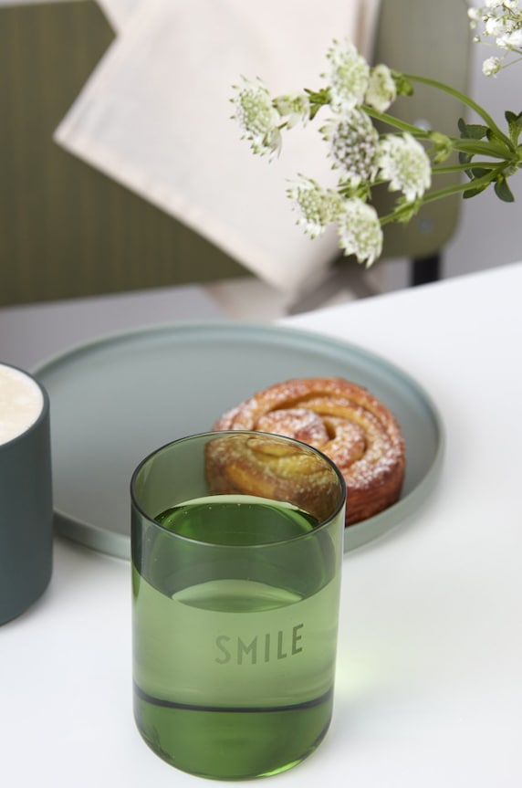 Design Letters Üveg 10106000GREENSMILE zöld AA00