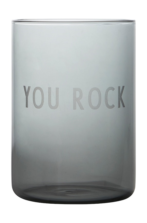 Čaša Design Letters 250 ml crna 10106000SBLYOUROCK
