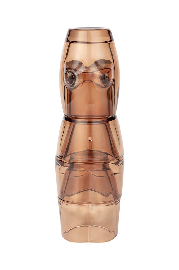Set čaša DOIY 300 ml 4-pack smeđa DYGLABOBR