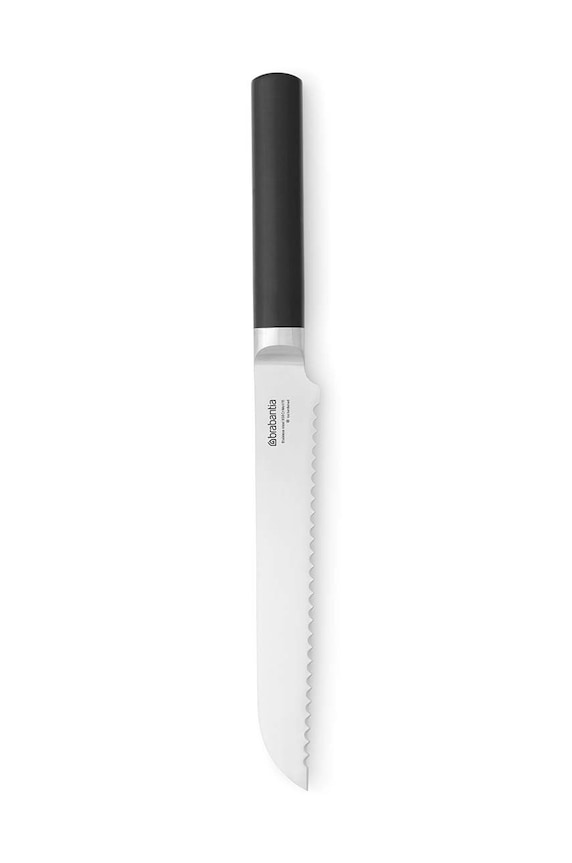 Nůž na chleba Brabantia černá 250149