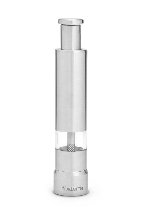 Brabantia zestaw młynków do soli i pieprzu (2-pack) szary 611407