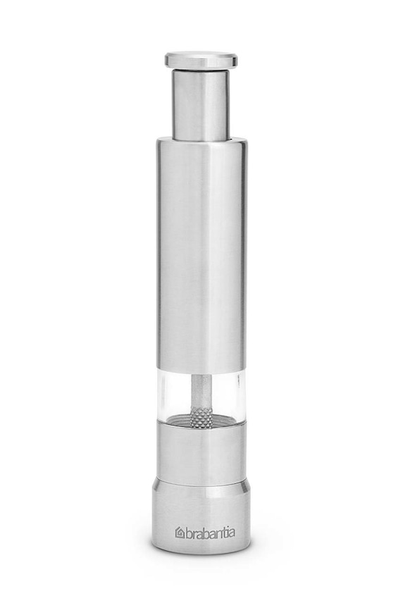 Brabantia zestaw młynków do soli i pieprzu (2-pack) szary 611407