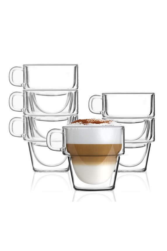 Vialli Design komplet kozarcev 280 ml (6-pack) transparentna 7442