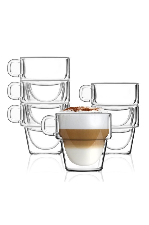 Sada skleniček Vialli Design 350 ml (6-pack) průhledná 7459