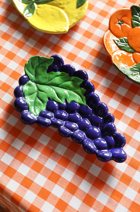 &k amsterdam Ukrasna tacna Grape 2797.25 ljubičasta AA00