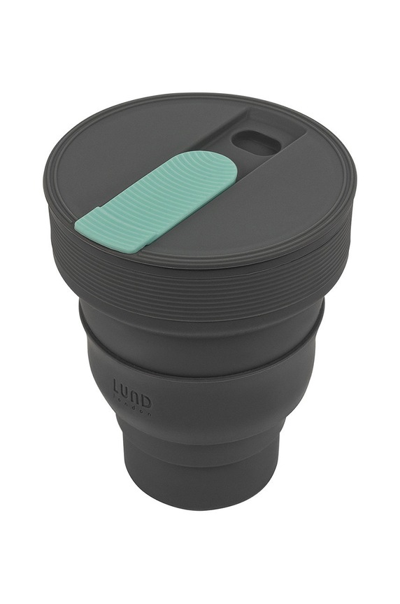 Складной стаканчик Lund London Collapsible Cup 7433 серый AA00