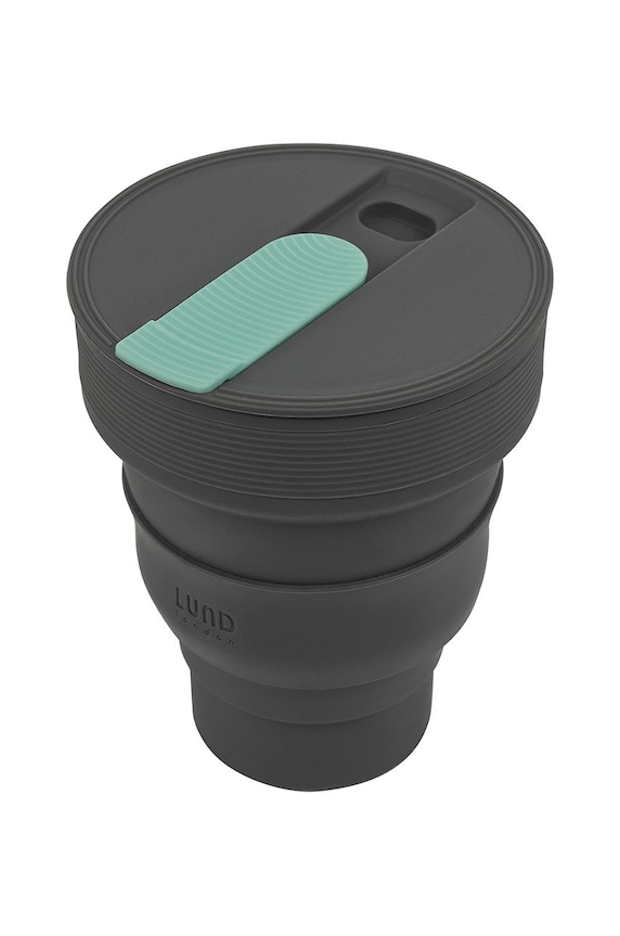 Складной стаканчик Lund London Collapsible Cup 7433 серый AA00