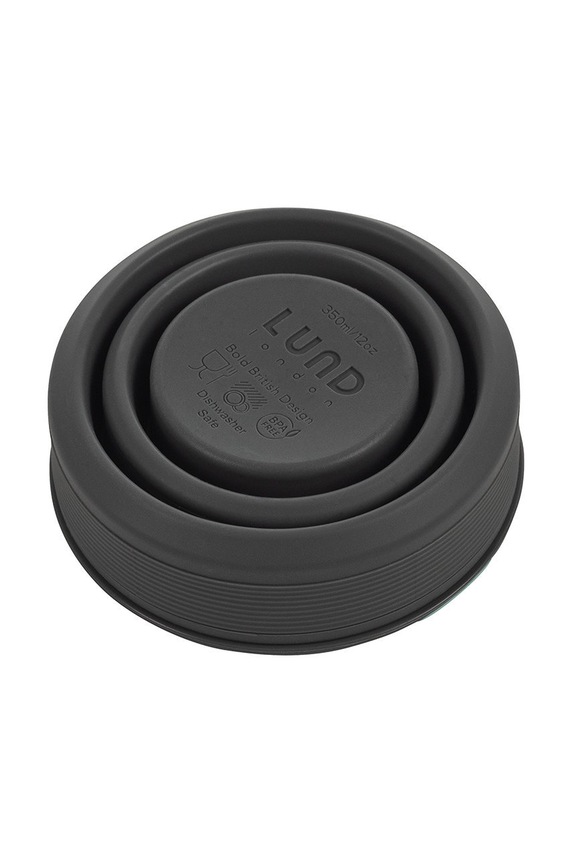 Складной стаканчик Lund London Collapsible Cup серый 7433