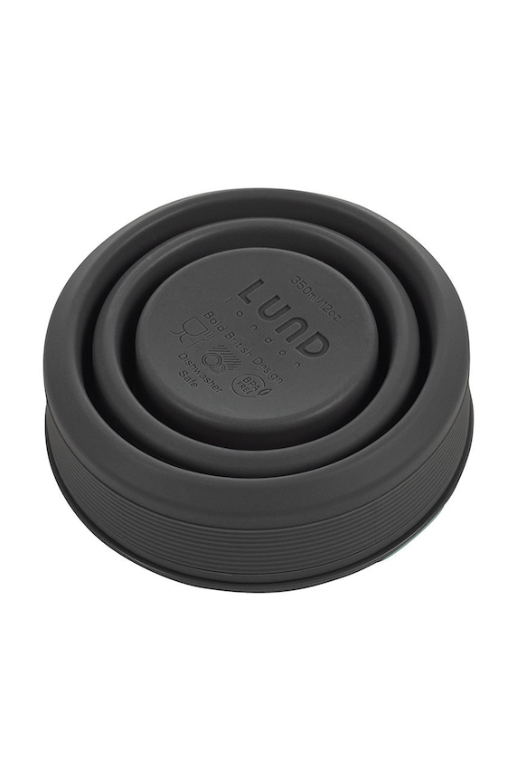 Складной стаканчик Lund London Collapsible Cup серый 7433