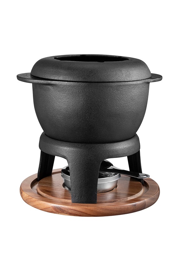 Dorre pentola in ghisa con supporto Fonda multicolore 5.8762