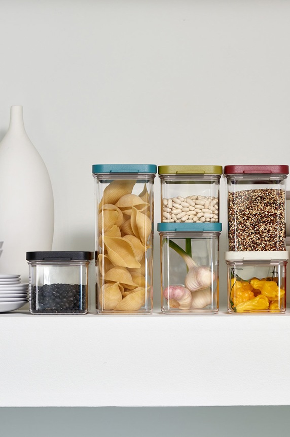 Mepal zestaw pojemników do przechowywania Omnia (3-pack) 106400073700 różowy