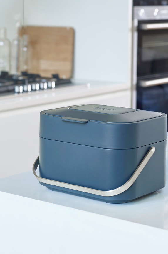Fürdőszoba Joseph Joseph komposztáló szűrővel Intelligent Waste 30108 kék