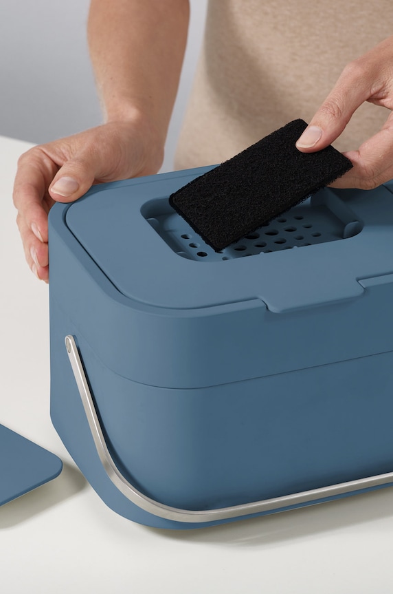 Joseph Joseph komposztáló szűrővel Intelligent Waste 30108 kék
