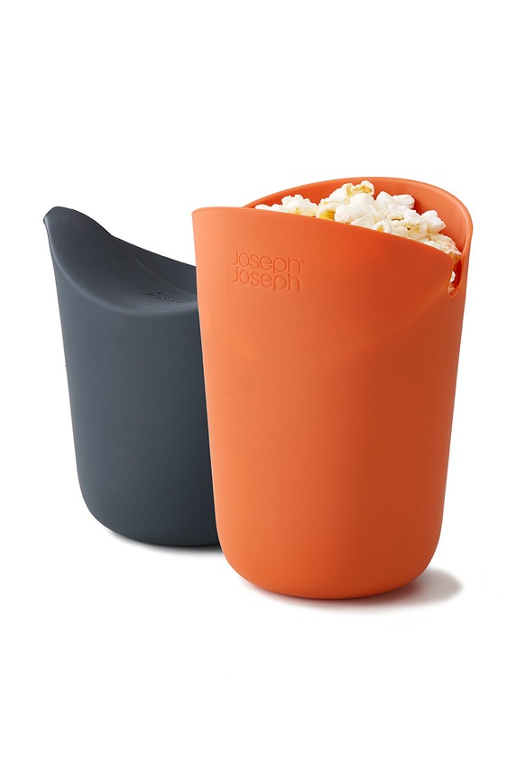 Joseph Joseph zestaw pojemników do popcornu (2-pack) pomarańczowy 45018