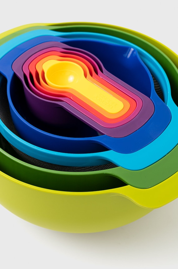 Joseph Joseph set de accesorii de bucătărie: boluri și căni de măsurat Nest (9-pack) 40031. multicolor AA00