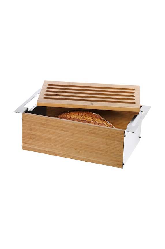 WMF chlebník s prkénkem Gourmet 634466040 šedá AA00
