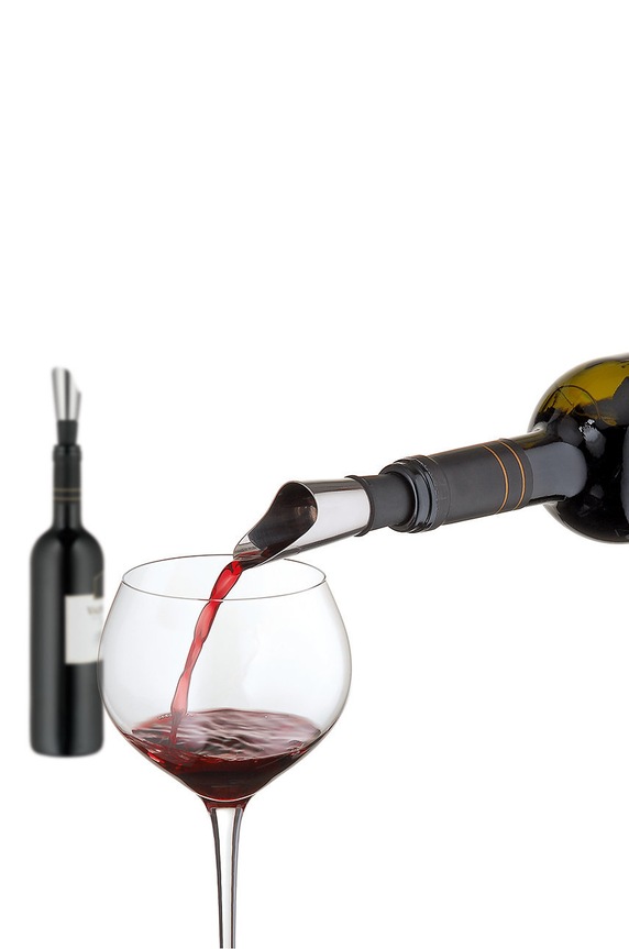WMF nalewak do dekantacji wina Vino czarny 641056040