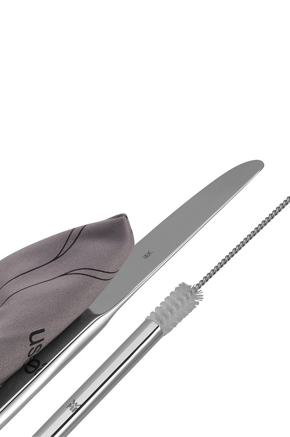 Kuchnia i bar WMF zestaw sztućców w etui My2Go 1295036040 szary