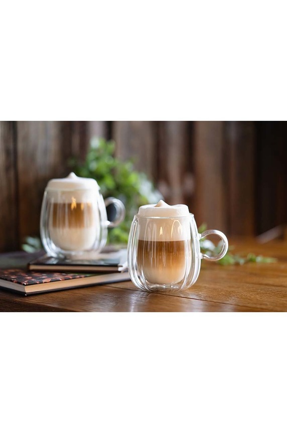 Sada pohárov Vialli Design Tulip 250 ml 2-pak 8807 priesvitná